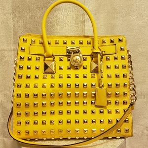 Michael Kors Studded Hamilton Tote